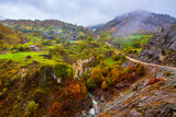 Maden Village with autumn colours in Savsat