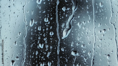 water drops on glass © Marcin