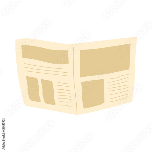 newspaper open icon