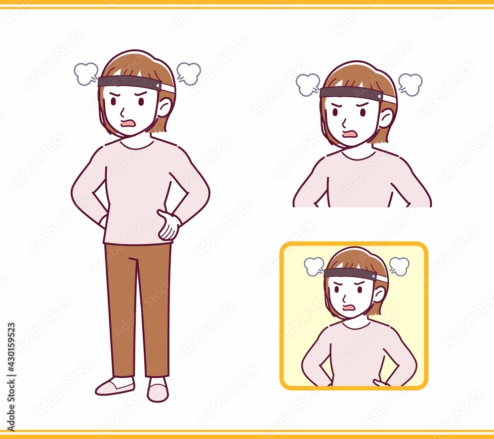 Girl in pink long sleeves