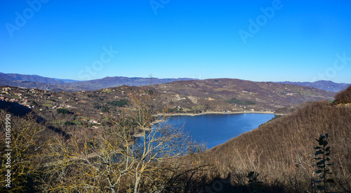 Panoramica del Lago di Suviana segli Appennini fra Toscana ed Emilia Romagna photo