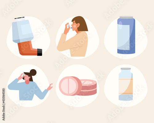 two persons nebulizer