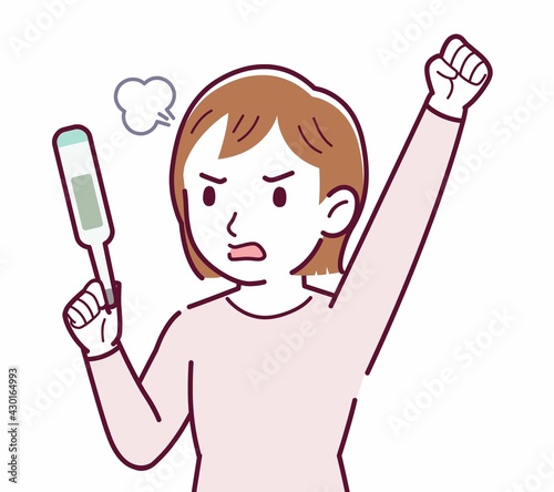Girl in pink long sleeves