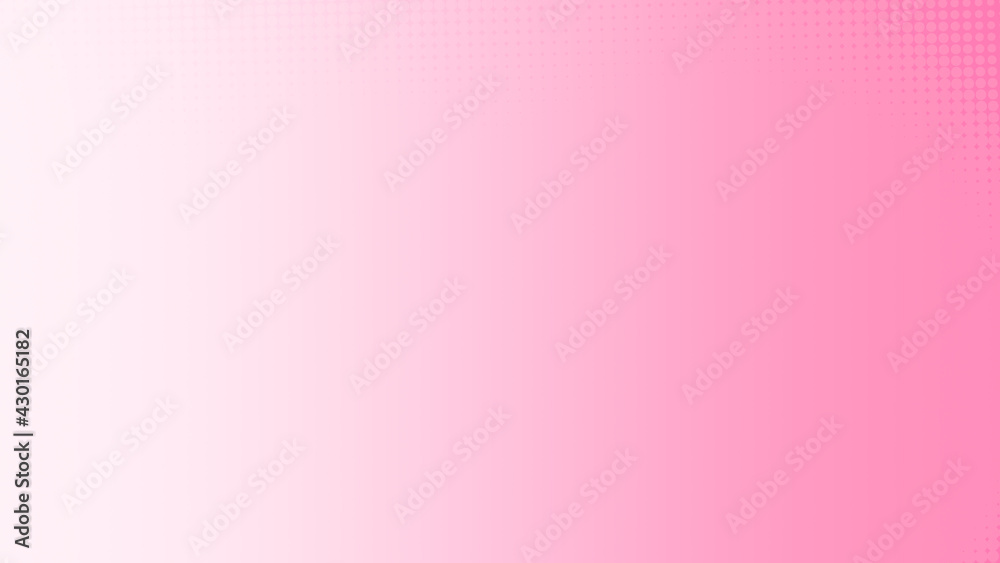 Dot pink pattern gradient texture background. Abstract pop art halftone and retro style.