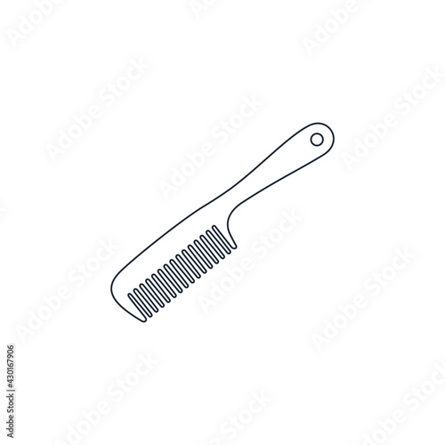 comb icon symbol logo template