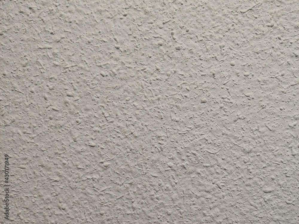 Fondo blanco abstracto en textura gotelé pared interior 