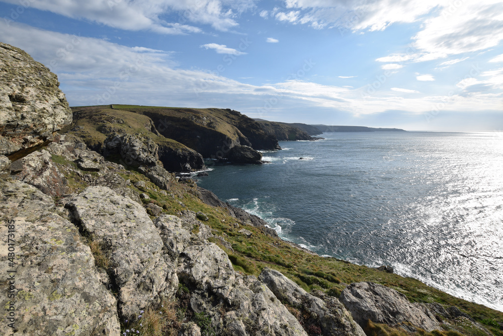 Cliffs at Gurnard's Head Cornish Coast