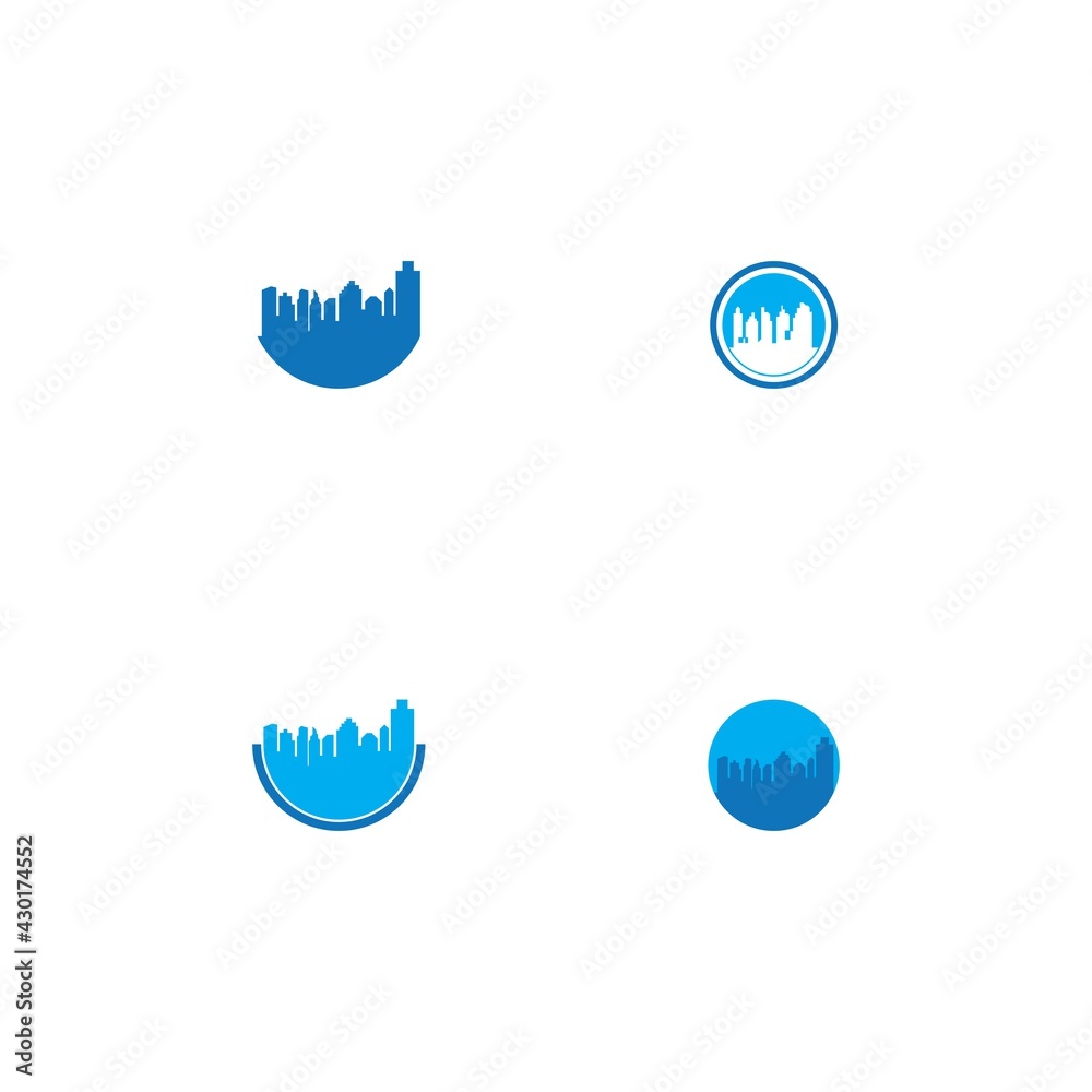 city skyline vector illustration template city skyline vector illustration template
