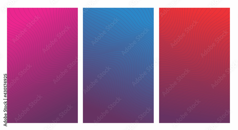 background with wavy lines texture in identical purple color