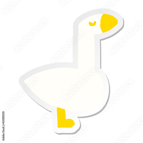 proud goose sticker