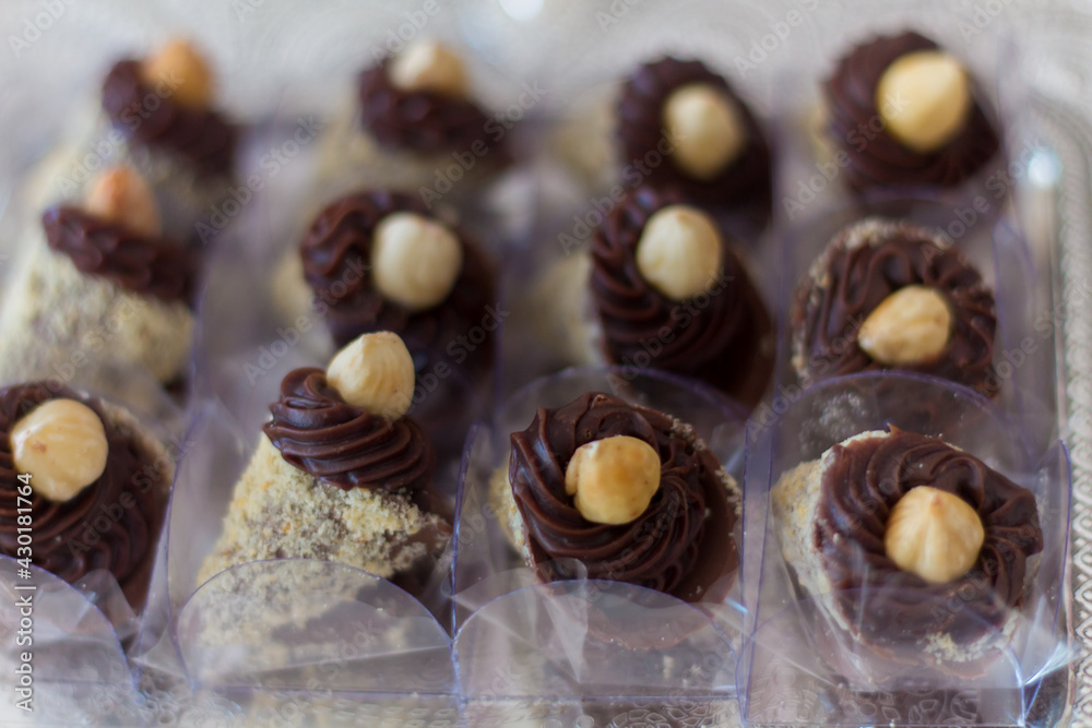 chocolate and nuts chocolate and nuts