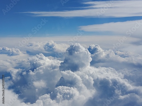 Fototapeta Naklejka Na Ścianę i Meble -  clouds over sky