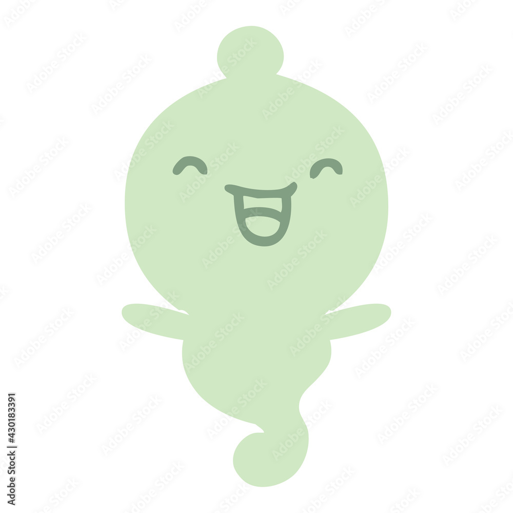 Fototapeta premium cute halloween ghost