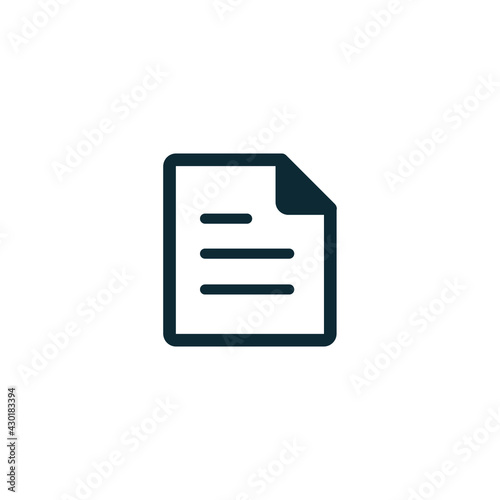 document icon vector logo template © andy