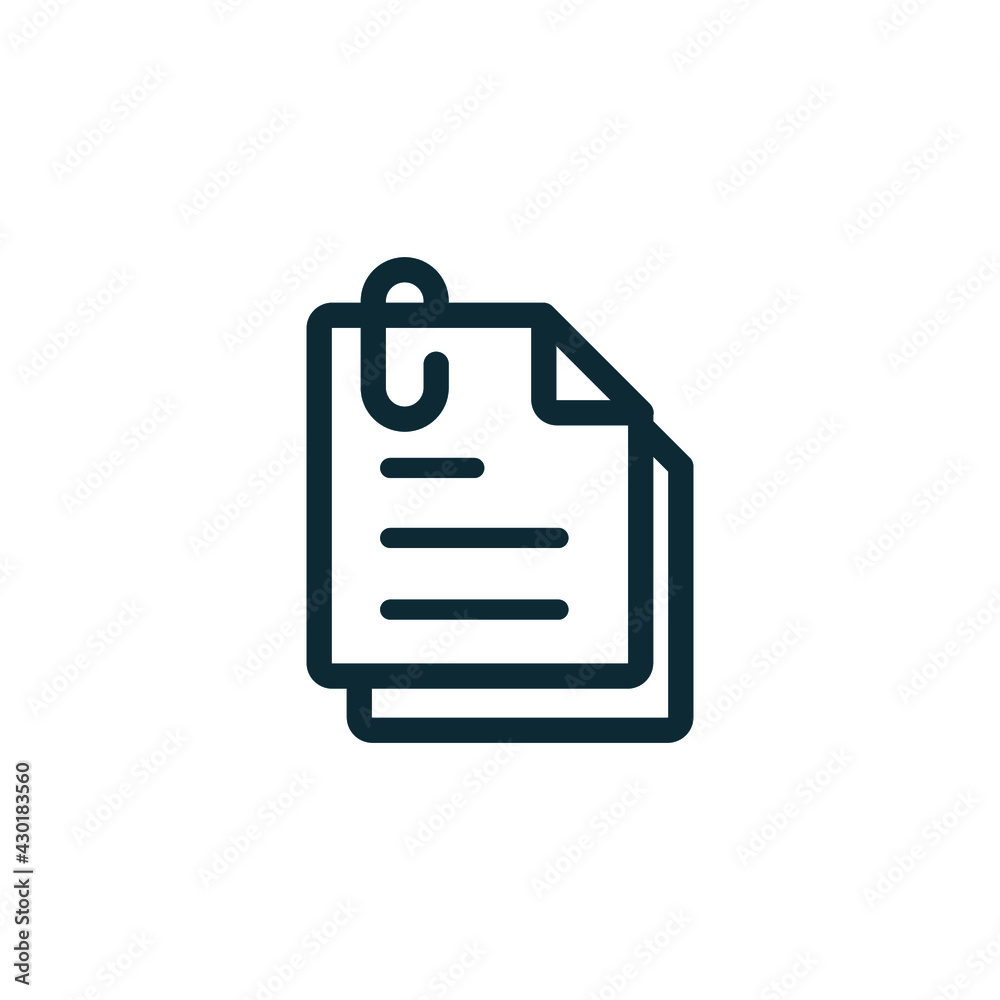 document icon vector logo template document icon vector logo template