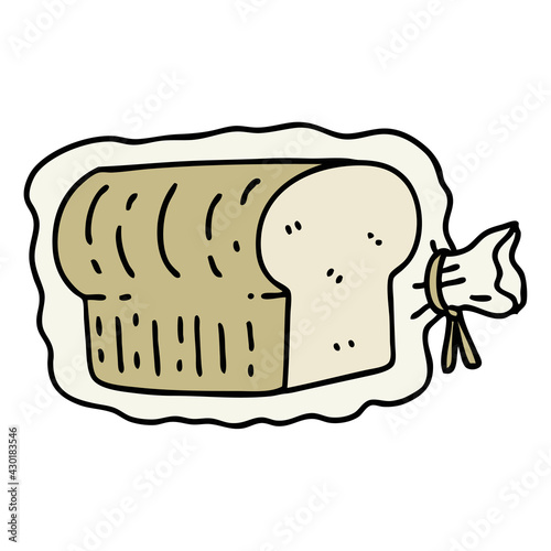 loaf of bread in bag