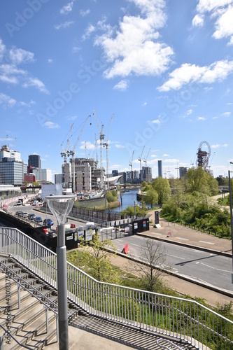 railway in the city of London, UK