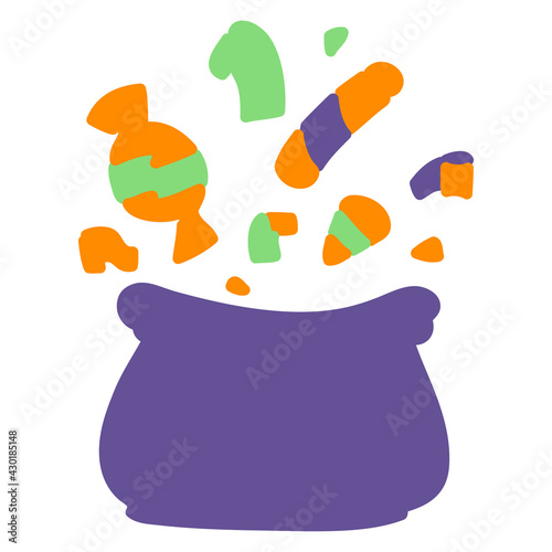 bag of halloween candy