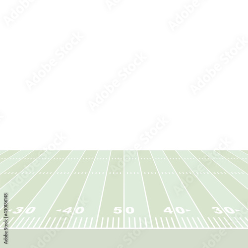 Vector grass textured american football