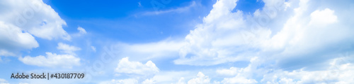 blue sky background with tiny clouds. panorama,Blue sky background with clouds
