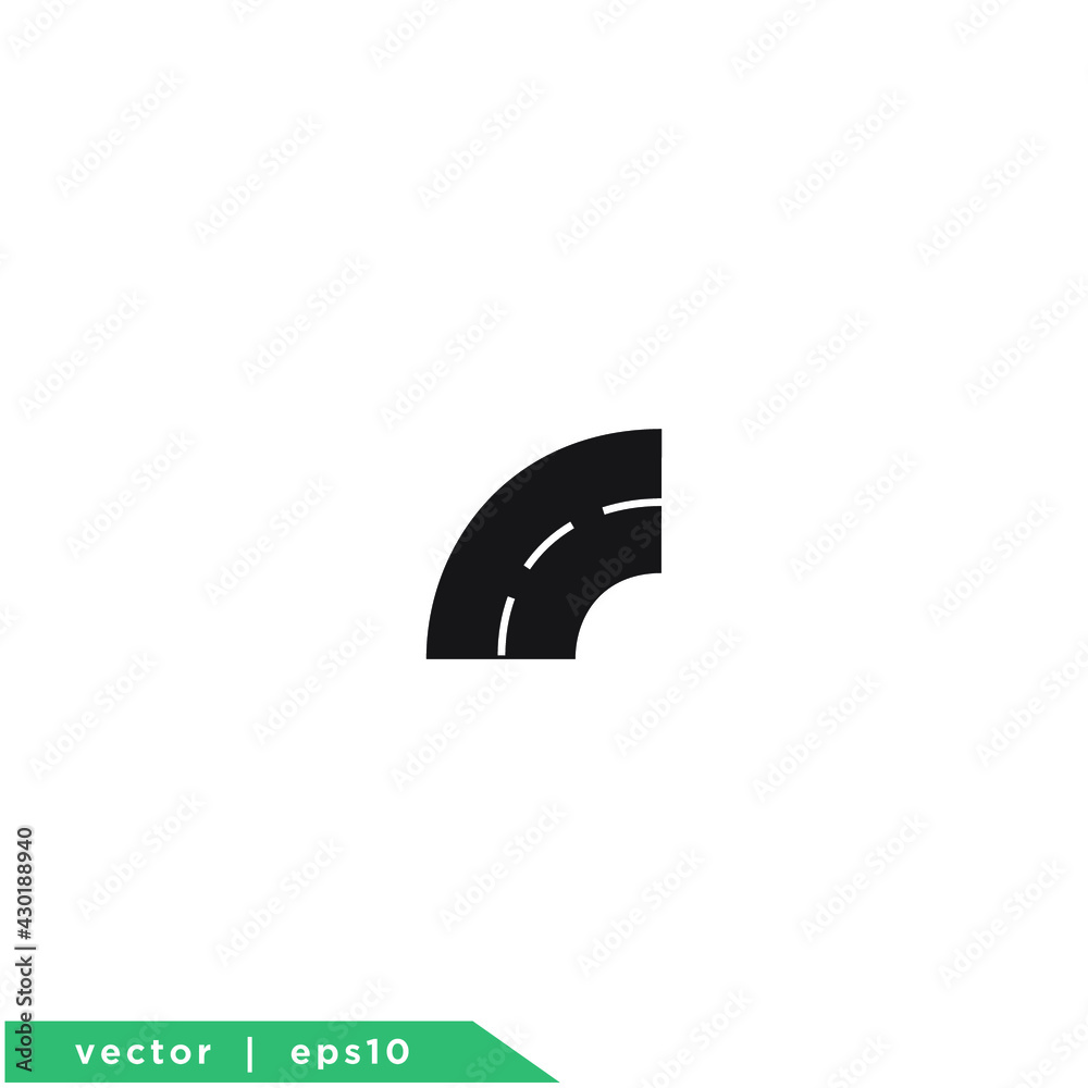 road asphalt icon symbol logo template road asphalt icon symbol logo template