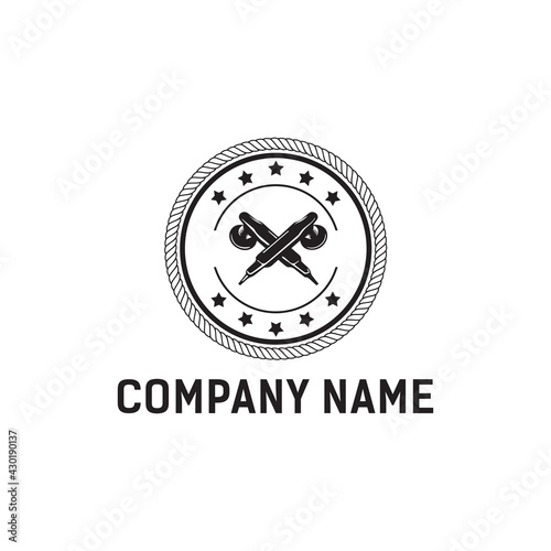 auto detailing polisher car logo design