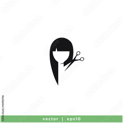 haircut icon salon symbol