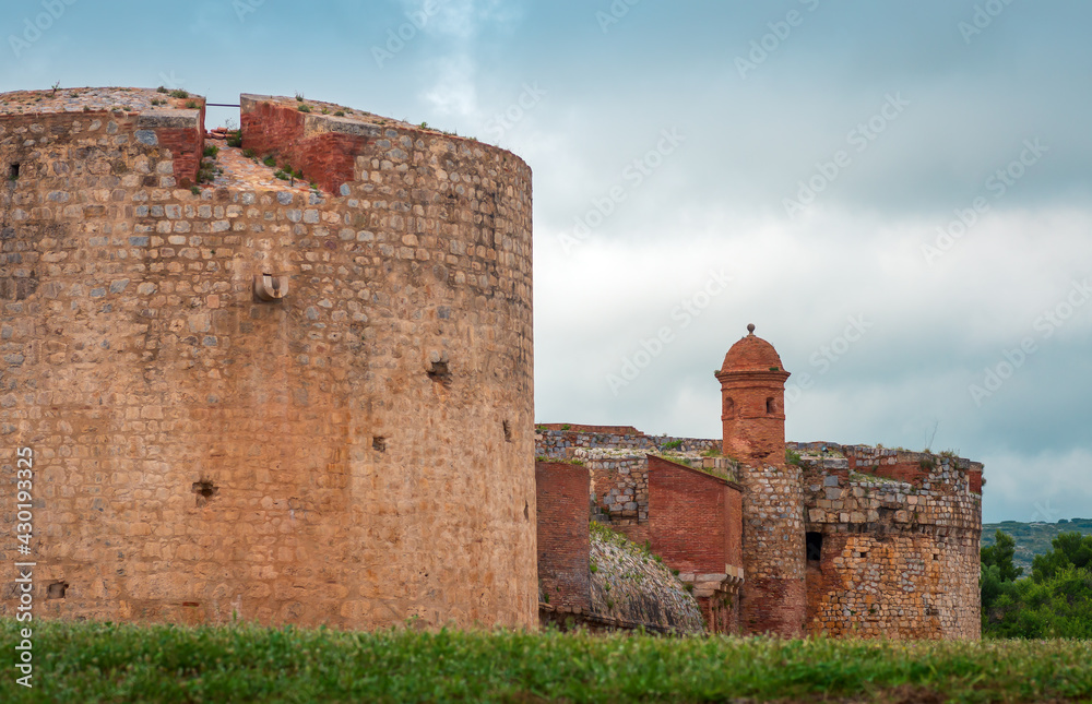 Forteresse de Salses-le-Château,Pyrénées-Orientales,Occitanie,France. Forteresse de Salses-le-Château,Pyrénées-Orientales,Occitanie,France.