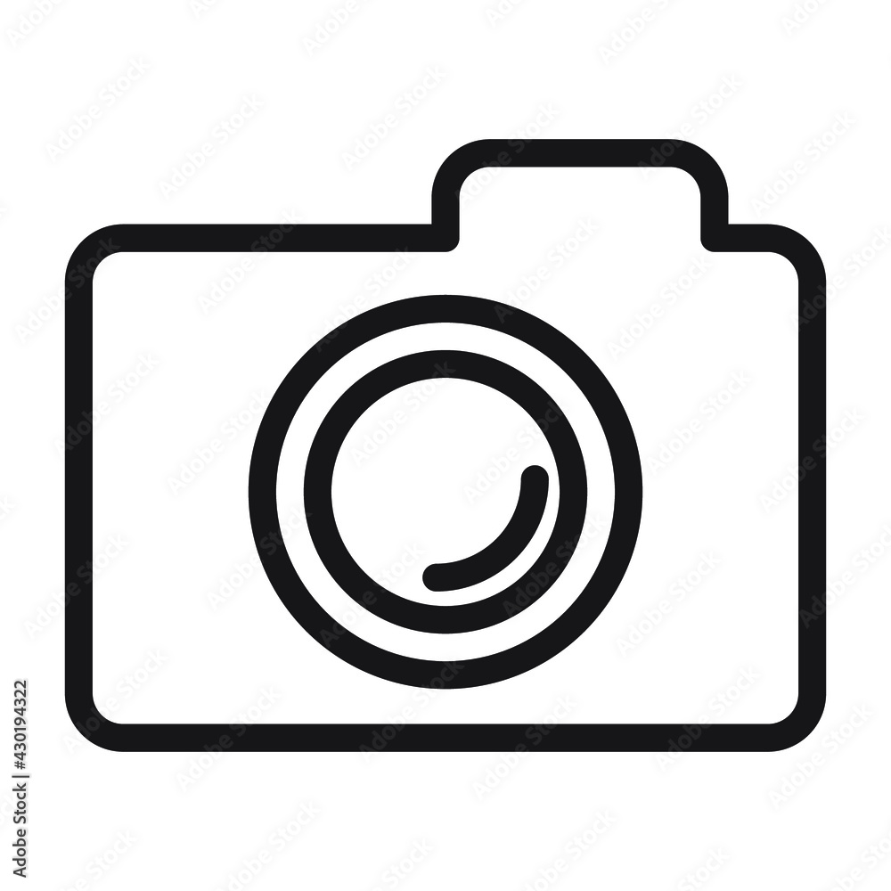 Camera icon. Camera symbol vector elements for infographic web. Camera icon. Camera symbol vector elements for infographic web.