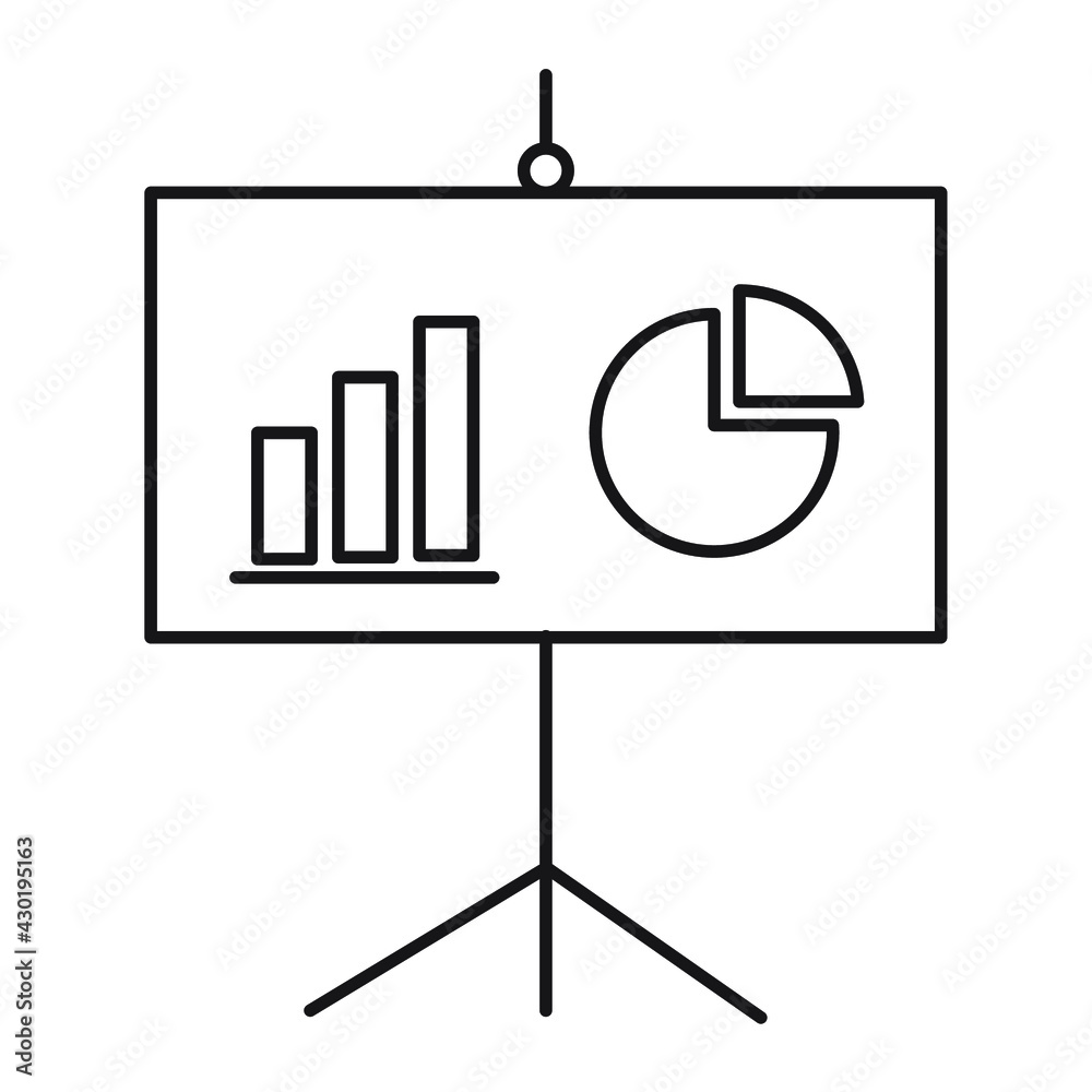 billboard presentation icons. billboard presentation symbol vector elements for infographic web. billboard presentation icons. billboard presentation symbol vector elements for infographic web.