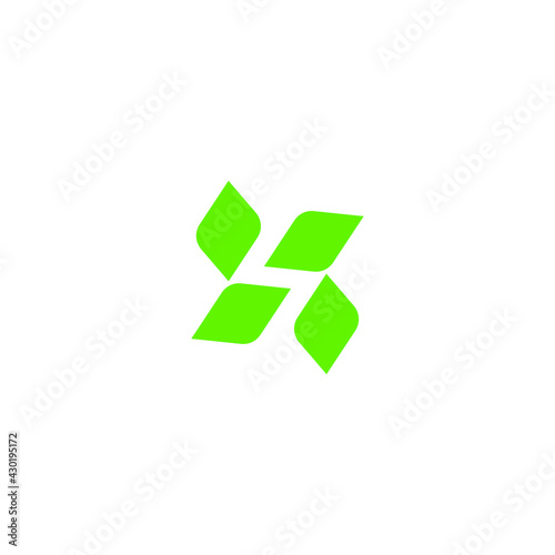 Free Download leaf creative logo graphic design vector - GFXLoad