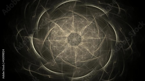 Platonic Solids Magic animated symbols of sacred geometry for meditation and yoga events, trance festival, films about nature, maths, spirit, philosophy and universe. 