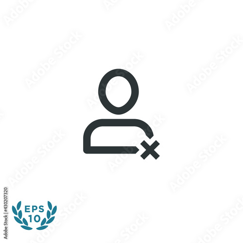 user rejected icon