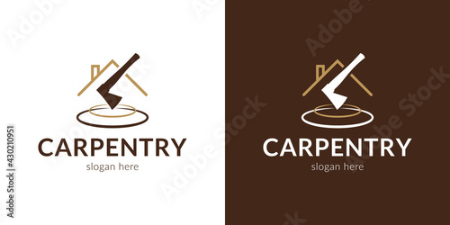 Creative carpentry logo