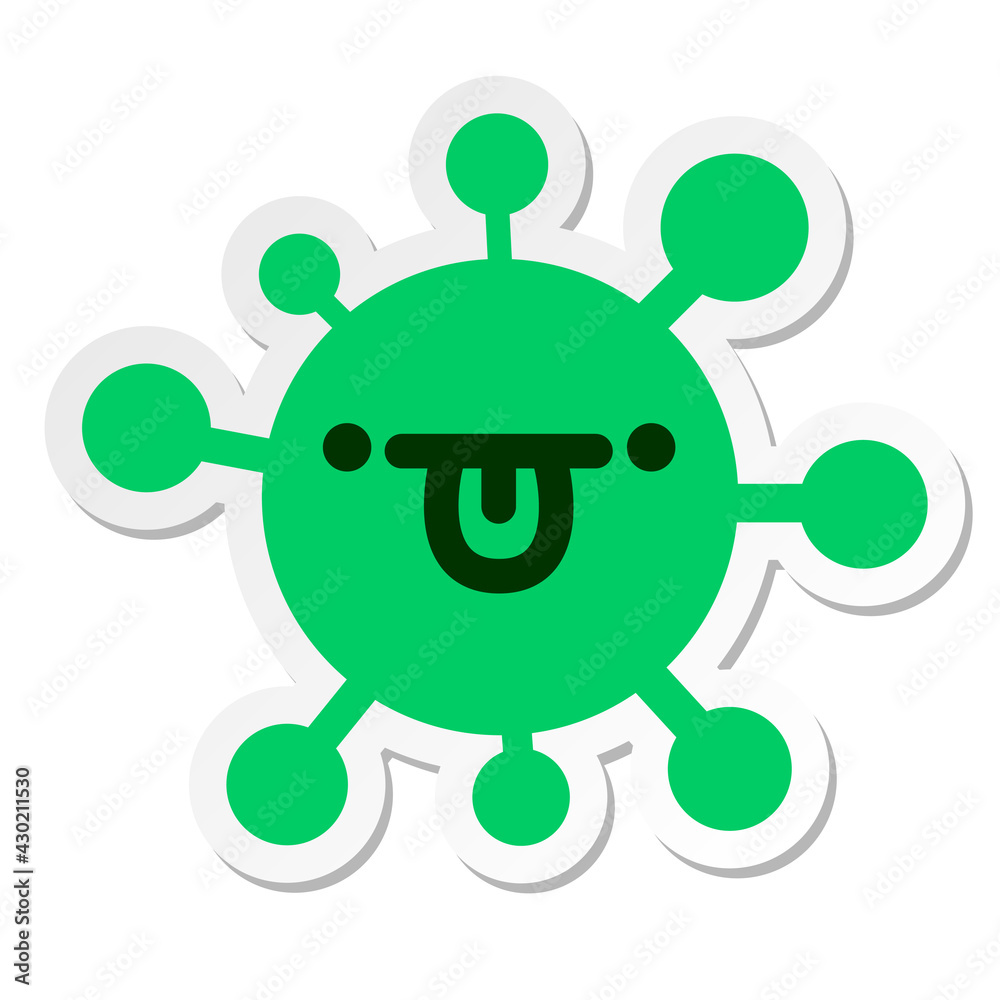 blank virus sticker blank virus sticker