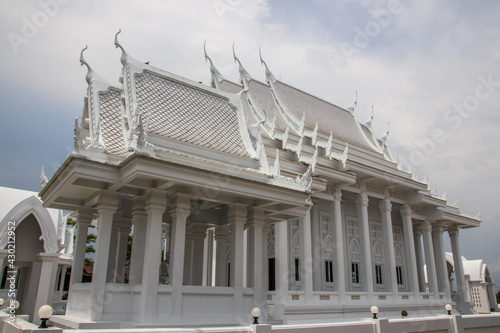 The beautiful Thai Temple  Wat Khao Din  near Pattaya Thailand ASia photo