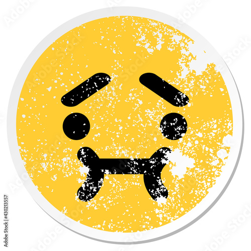unsure face circle