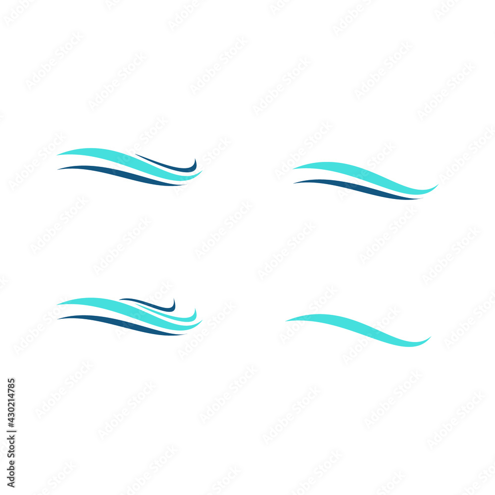 water wave logo water wave logo