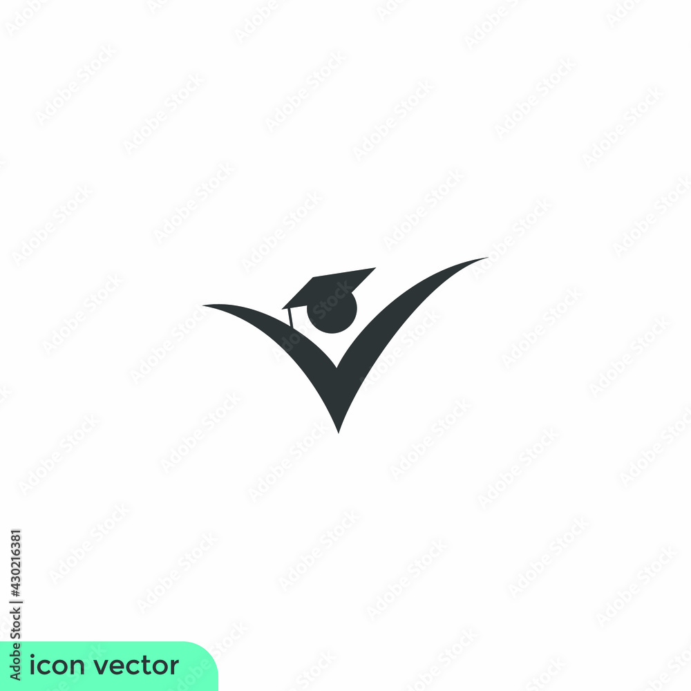 Naklejka premium human shape success logo