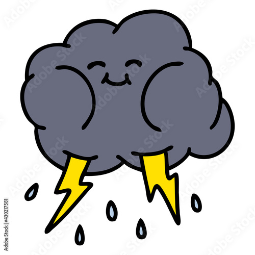 happy storm cloud