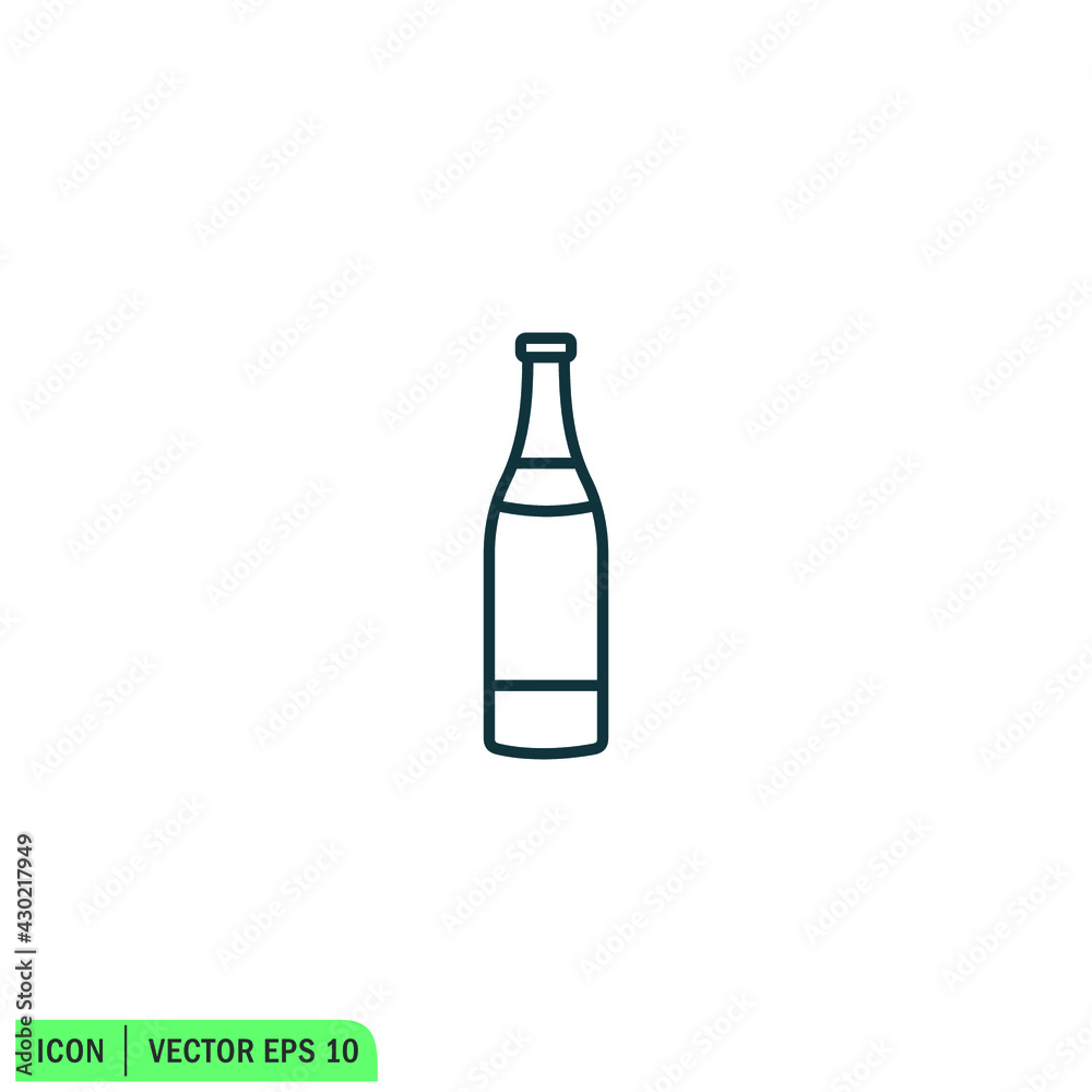 champagne icon vector illustration simple design element champagne icon vector illustration simple design element