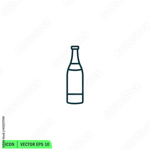 champagne icon vector illustration simple design element