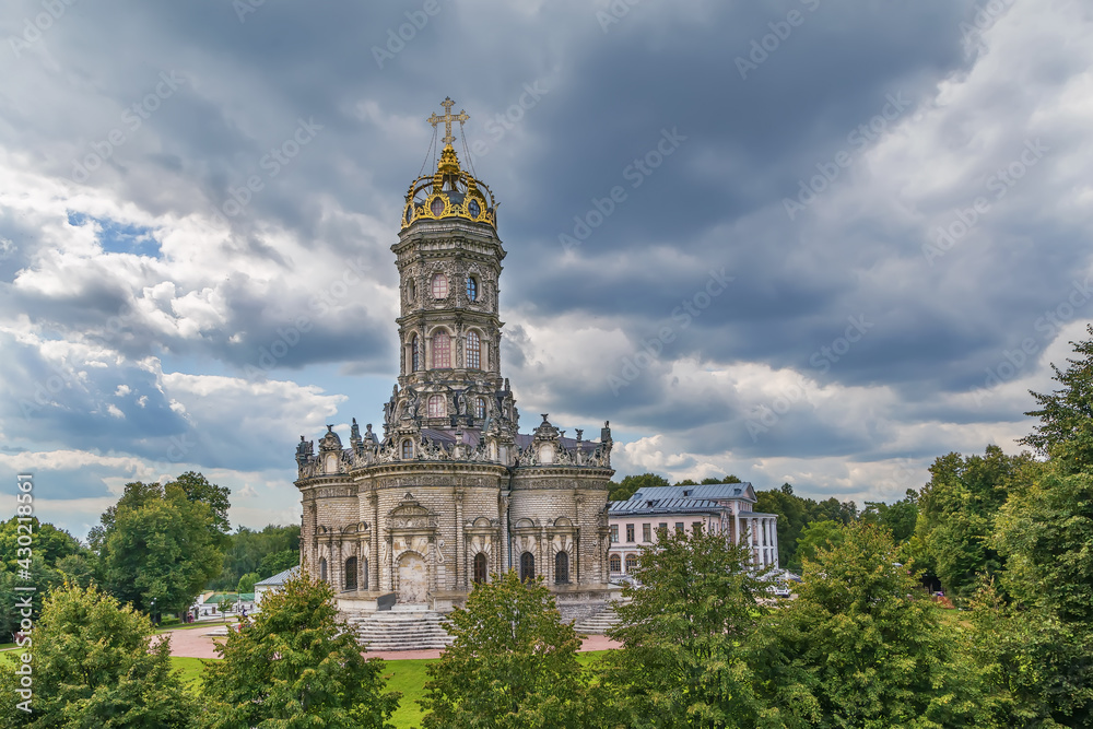 Znamenskaya Church in Dubrovitsy, Podolsk, Russia