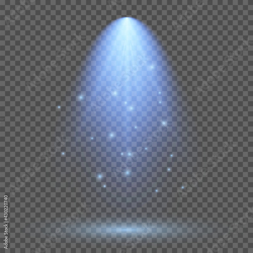 Lighting with spotlight illumination effects