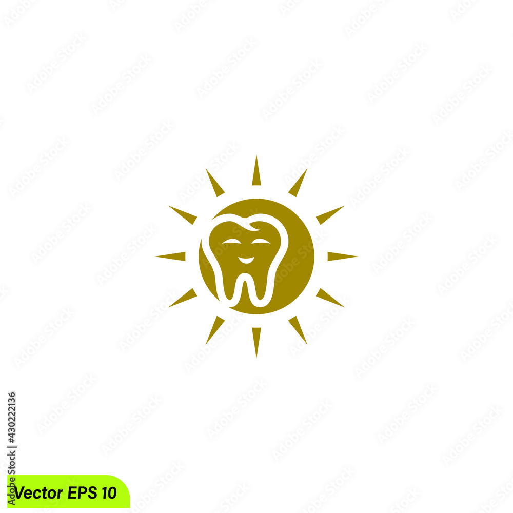 tooth icon dentist symbol logo template simple design element tooth icon dentist symbol logo template simple design element