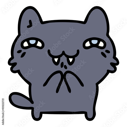 mischievous halloween cat