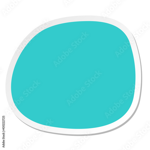 expressive shape blob sticker