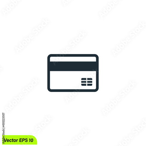 credit card vector illustration simple design element © andy