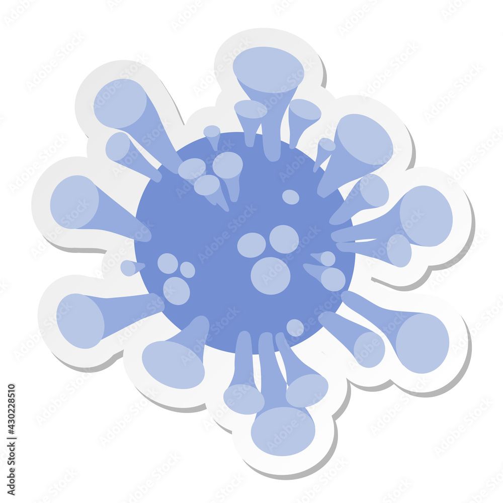 Virus sticker