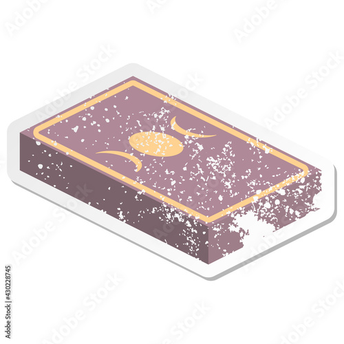 tarot cards grunge sticker